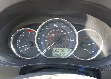 2014 Toyota Corolla Le из США, поврежденный, VIN 5YFBURHE5EP078109